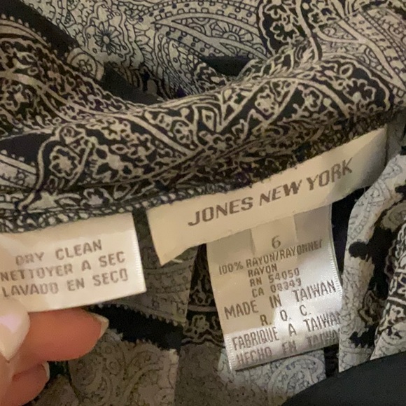 Paisley skirt with slit pockets - Picture 7 of 7